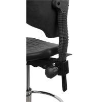 Heavy-Duty Ergonomic Stool, Mobile, Adjustable, 39" - 48", Polyurethane Seat, Black OR330 | WestPier