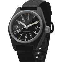General Purpose Quartz with MaraGlo™ Watch, Analog, Battery Operated, 0.6" W x 1.3" D x 0.4" H, Black OR356 | WestPier