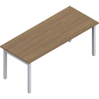 Newland Table Desk, 29-7/10" L x 72" W x 29-3/5" H, Cherry OR444 | WestPier