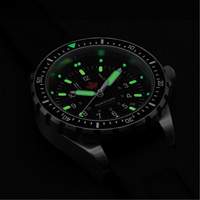 Red Maple Jumbo Diver's Quartz Watch, Digital, Battery Operated, 46 mm, Black OR480 | WestPier