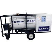 Foreman&reg; 500 Indirect-fired Portable Heater, Radiant Heat, Natural Gas, 500000 BTU/H WestPier