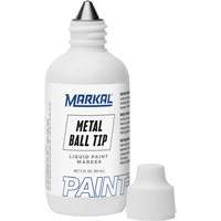Paint-Riter&reg; Metal Ball Tip, Liquid, White WestPier