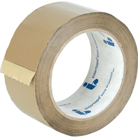 Box Sealing Tape, Hot Melt Adhesive, 1.6 mils, 48 mm (1-22/25") x 100 m (328') WestPier