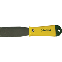 Putty Knife with Plastic Handle, 1-3/16", Carbon Steel Blade WestPier