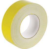 Utility Grade Duct Tape AC20, 9 mils, Yellow, 48 mm (2") x 55 m (180') WestPier