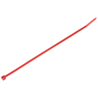 Intermediate Cable Ties, 8" Long, 40 lbs. Tensile Strength, Red XI976 | WestPier