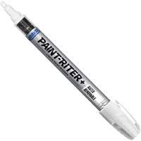 Paint-Riter&reg;+ Water Removable Paint Marker, Liquid, White WestPier