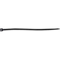 Cable Ties, 8" Long, 50 lbs. Tensile Strength, Black PF390 | WestPier