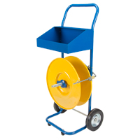 Strapping Dispenser, Polyester/Polypropylene Straps, 8" Core Dia., 8" Roll Width PF807 | WestPier