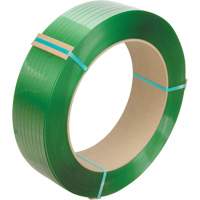 Strapping, Polyester, 3/4" W x 2680' L, Green, Manual Grade PG560 | WestPier