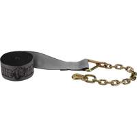 Winch Strap with Chain Anchor PG108 | WestPier