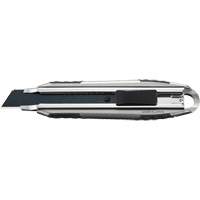 Knife with Auto-Lock, 18 mm, Carbon Steel, Heavy-Duty, Aluminum Handle PG170 | WestPier
