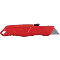 Self-Retracting Knife, 3/4", Steel, Metal Handle WestPier