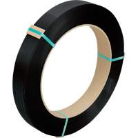 Strapping, Polyester, 5/8" W x 1800' L, Black, Manual Grade PG557 | WestPier