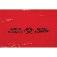 Waste Bags, Bio-Hazard, 38" L x 30" W, 2 mils WestPier