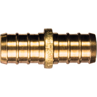 Coupling, Brass, 3/8" WestPier