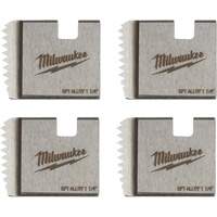 Matrices de tuyauterie portables NPT, Pour tuyau de 1-1/4", Alliage WestPier