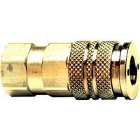 Automatic One-Handed Quick Disconnect, Brass, 1/4" x 3/8" WestPier