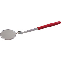 Inspection Mirror, Circular, 2-1/4" L x 2-1/4" W, Telescopic WestPier