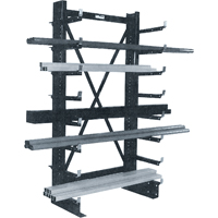 Single-sided Minitree&reg; Cantilever Rack, 36" W x 76-3/16" H WestPier