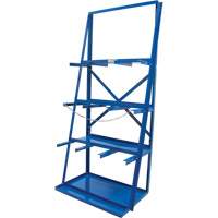 Bar Storage Rack, Vertical, 3 Levels, 36" W x 24" D x 84" H, 3000 lbs. Cap. WestPier