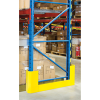 Racking Aisle Protectors, 3" W x 53" L x 16" H, Safety Yellow RN064 | WestPier