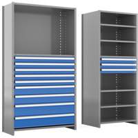 Cabinet d'entreposage à tiroirs intégré Interlok RN761 | WestPier