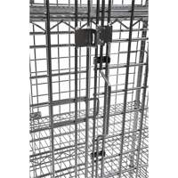 Chariot de s&eacute;curit&eacute;, Chrom&eacute;, 48" x 69" x 24", Capacit&eacute; 500 lb WestPier