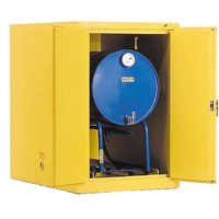 Drum Safety Cabinets, 400 lbs. Cap., Yellow SA068 | WestPier