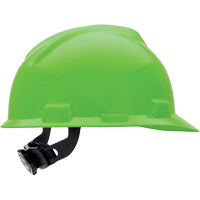 Casques de protection V-Gard<sup>MD</sup> - Suspensions Fas-Trac<sup>MD</sup>, Suspension Rochet, Vert lime SAF978 | WestPier