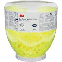 E-A-Rsoft Yellow Neons Earplugs, Bulk - Canister, Large WestPier