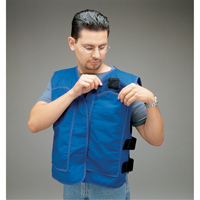 Cooling Vests with Insert Pockets, Large, Royal Blue SAI259 | WestPier