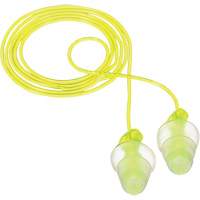 E-A-R Tri-Flange Reusable Earplugs, Corded, Bulk - Polybag, 26 dB NRR, One-Size WestPier