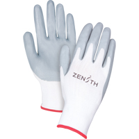Lightweight Breathable Coated Gloves, 7/Small, Foam Nitrile Coating, 13 Gauge, Polyester Shell SAM630 | WestPier