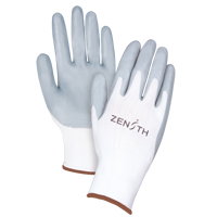 Lightweight Breathable Coated Gloves, 9/Large, Foam Nitrile Coating, 13 Gauge, Polyester Shell SAM632 | WestPier