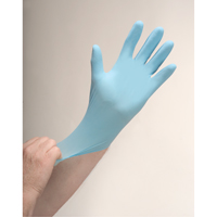 Puncture-Resistant Examination Gloves, Large, Nitrile, 4.5-mil, Powder-Free, Blue SAP326 | WestPier