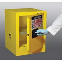 Armoire de s&eacute;curit&eacute; de comptoir pour produits inflammables EX Sure-Grip, 4 gal., 1 Porte(s), 17" La x 22" h x 17" p WestPier