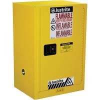 Armoire de s&eacute;curit&eacute; compacte pour produits inflammables EX Sure-Grip, 12 gal., 1 Porte(s), 23,25" La x 35" h x 18" p WestPier
