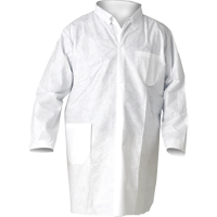 KleenGuard A20 Lab Coats, SMS, White, Medium WestPier