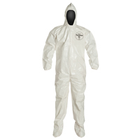 Tychem&reg; 4000 Coveralls, 2X-Large, White WestPier