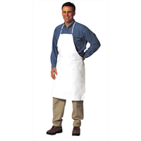 Apron, Tyvek&reg; 400, White, 28" W x 36" L WestPier