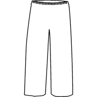 Pants, Tyvek<sup>®</sup> 400, 2X-Large, White SAV185 | WestPier