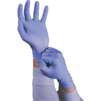 TouchNTuff<sup>®</sup> 92-675 Gloves, Large, Nitrile, 5-mil, Powder-Free, Blue SAW939 | WestPier