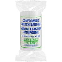 Conforming Stretch Bandages, Cut to Size L x 2" W, Class 1 WestPier