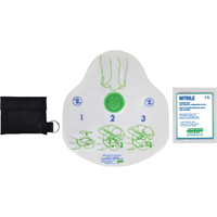 CPR Kit in Pouch With Belt Loop, Single Use Face Shield, Class 2 SAY568 | WestPier