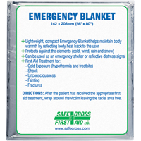 Rescue Foil Blankets, Aluminized Polyester WestPier