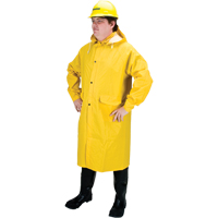 RZ200 Long Rain Coat, Polyester, 4X-Large, Yellow SEH091 | WestPier
