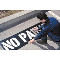 Pochoirs pour parc de stationnement, Anglais, 12" WestPier