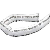 Chemical Sorbent Mini-Boom, Chemical, 4' L x 3" W, 12 gal. Absorbancy, 12 /Pack SB775 | WestPier