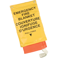Couvertures ignifuges d'urgence, Fibre de verre, 72"lo x 72"la SB884 | WestPier